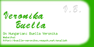 veronika buella business card